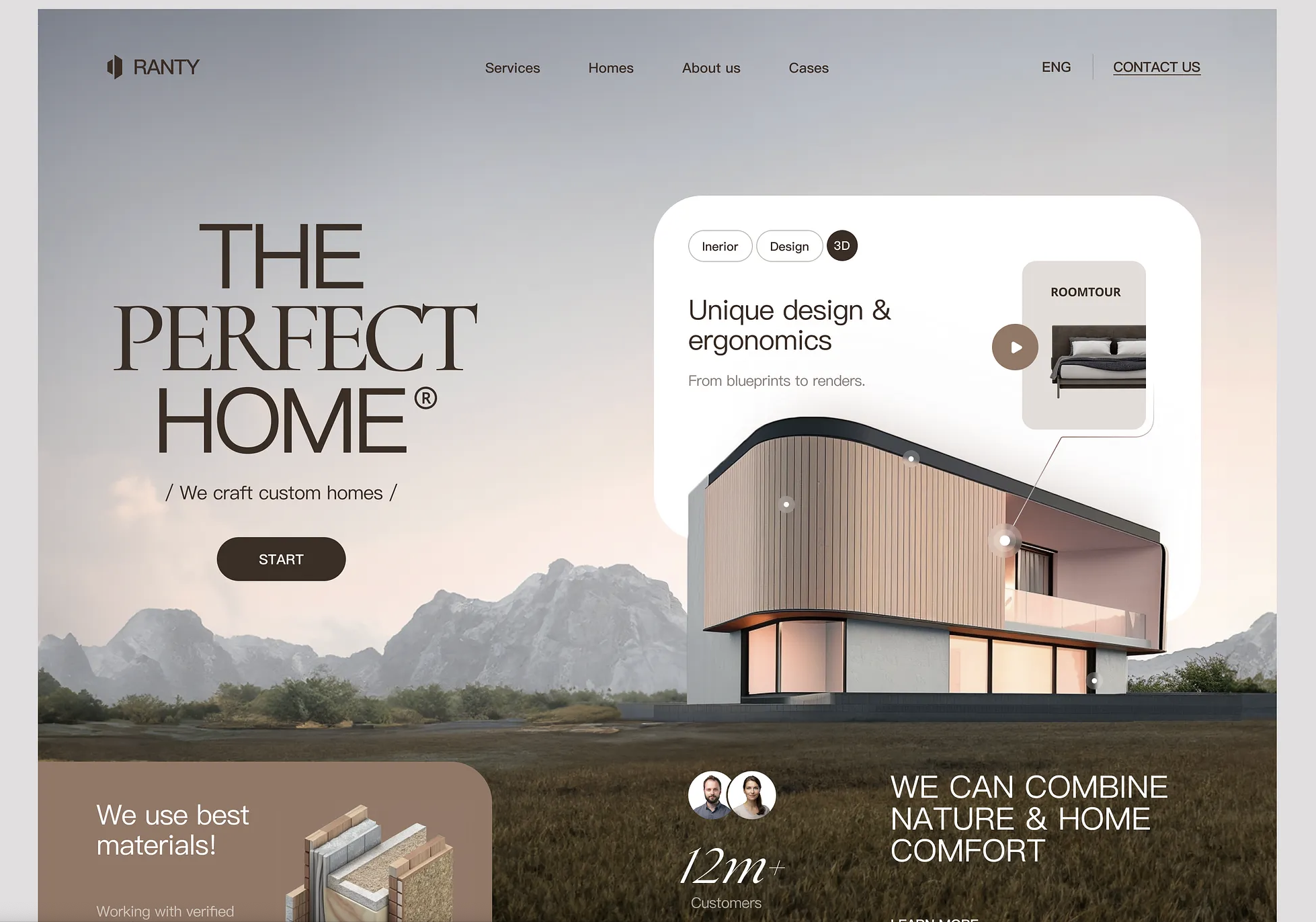 Landing page